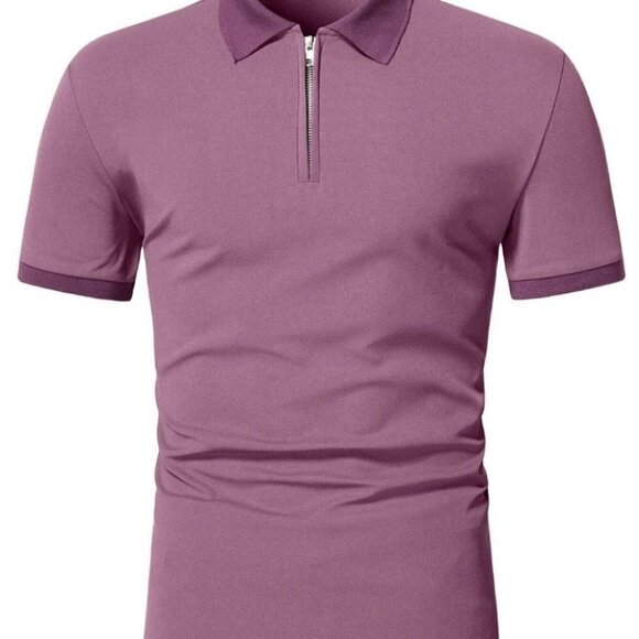 Purple Mens Polo Shirt - Picture 5 of 5